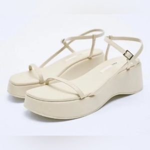 Zara platform sandals